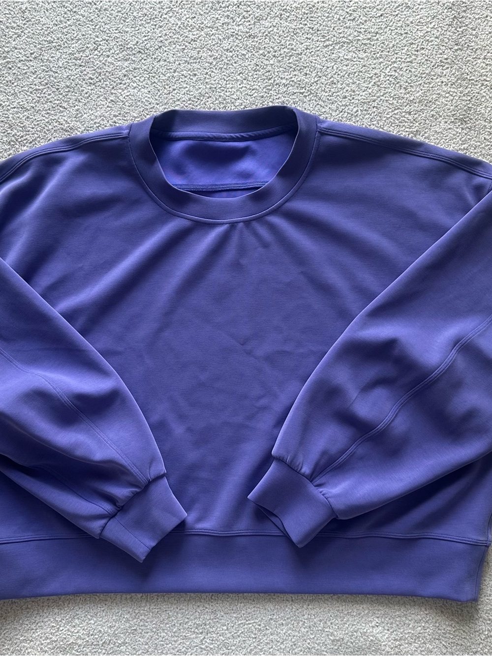 Lululemon Perfectly Oversized Cropped Crew Softstreme